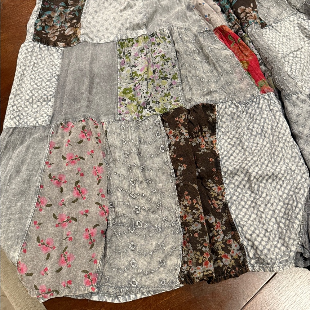 "Young Threads” NWT Wide Leg
Patchwork Pants NWT - image 11